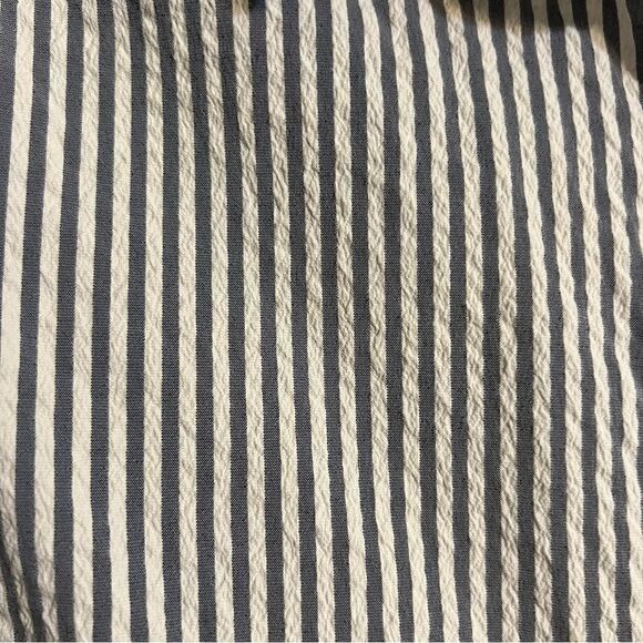 Vineyard Vines Blue & White Striped Button Blouse Front Size 4 - Picture 10 of 14